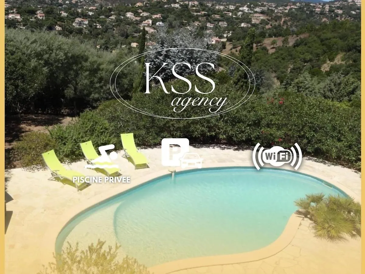 Villa 3 Etoiles De 120M2 - Vue Mer - Clim - Mer A 600M Roquebrune-sur Argens
